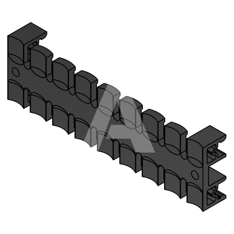 Listwa mocująca do kabli, KZL 140, 32264 - ASTAT Sp. z o. o.